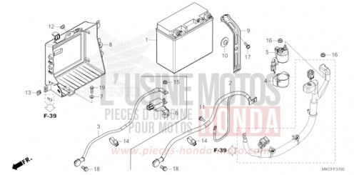BATTERIE GL1800DAN de 2022